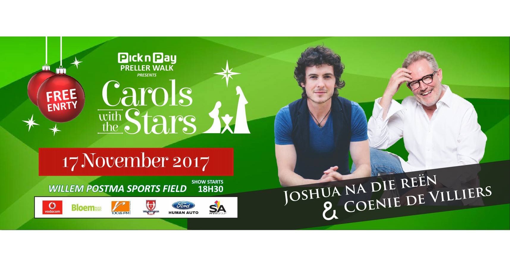 Bloemfontein Carols with the Stars 2017