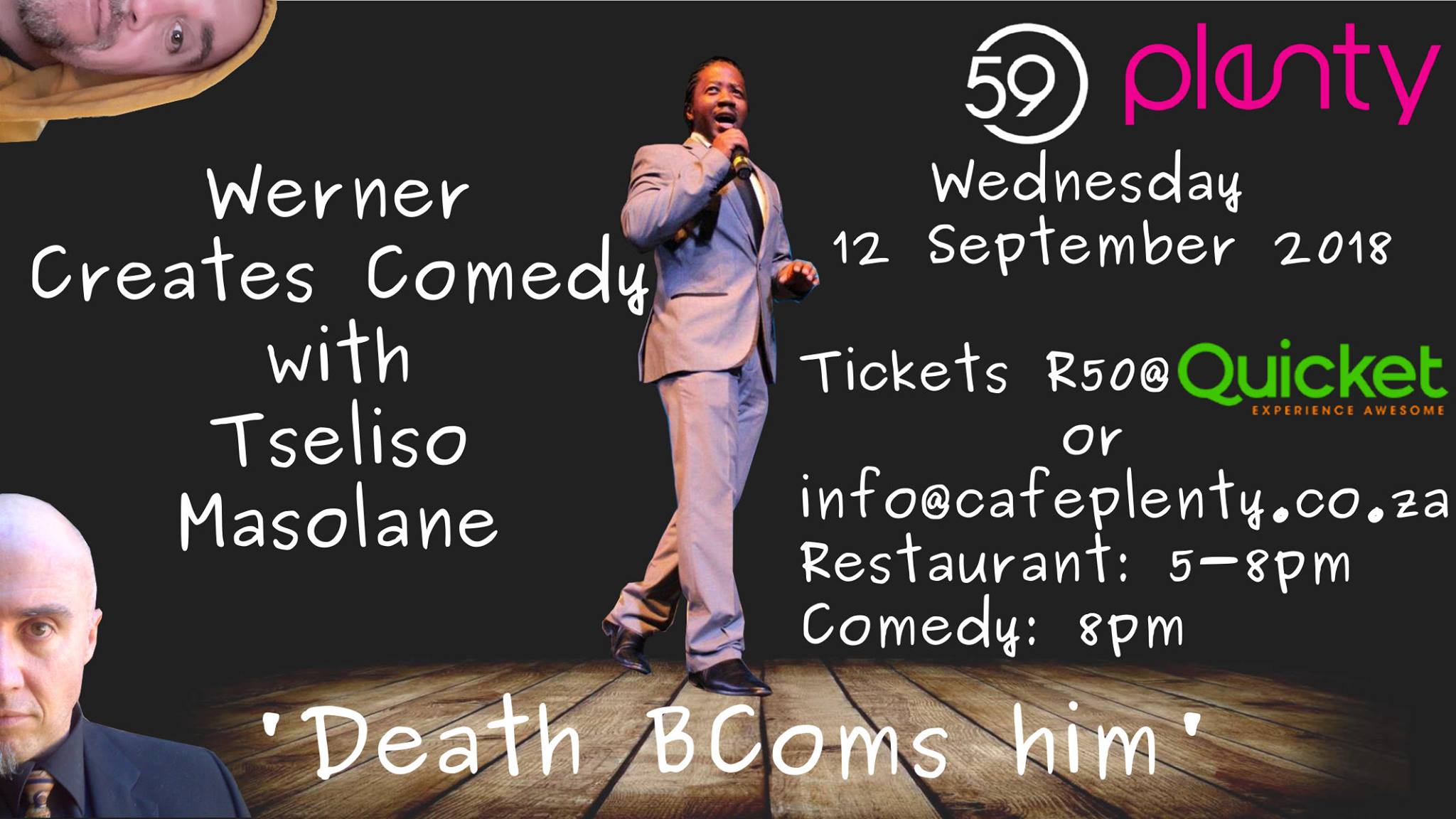 Stand-up Comedy: Death BComs him