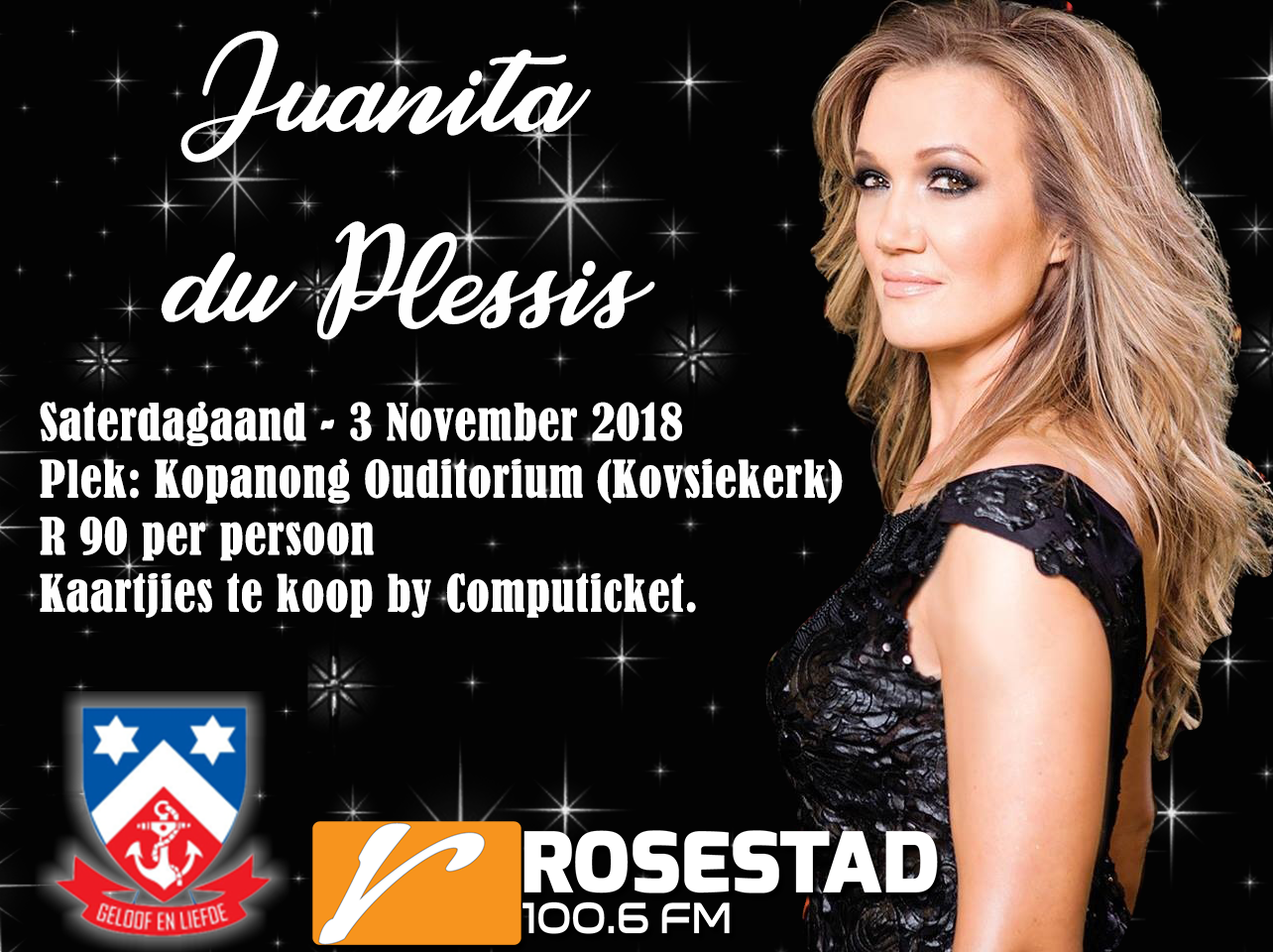 Juanita Du Plessis Live in Bloemfontein