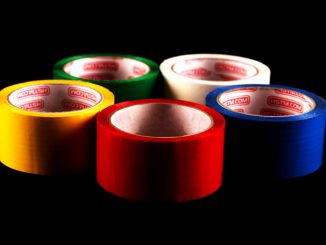 Self-adhesive tapes and strapping