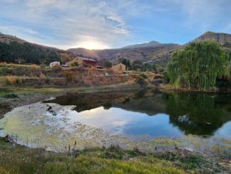 Old Mill Drift 27km from Clarens in the Golden Gate area. Pet-friendly, family-friendly, hiking, trail running